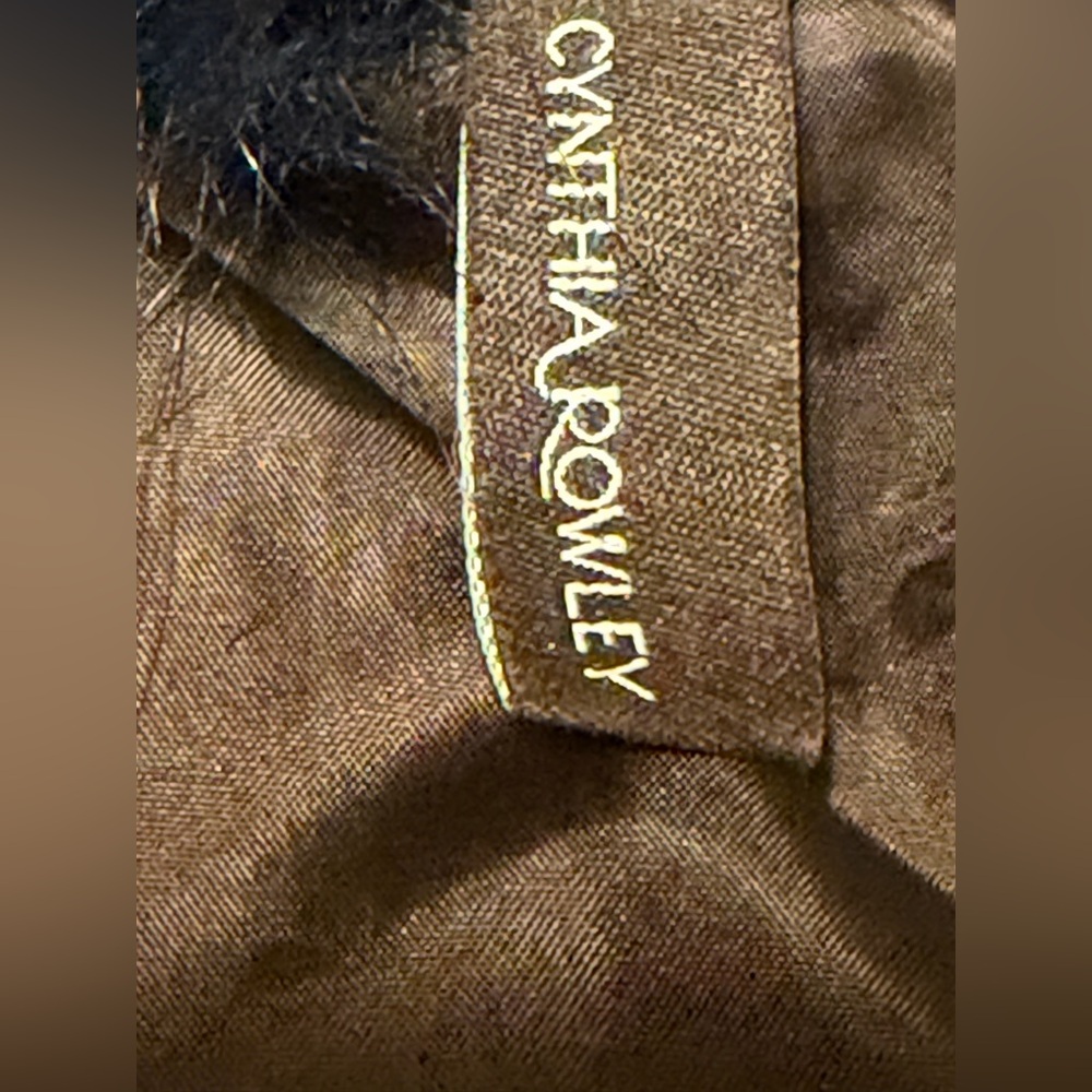 Cynthia Rowley Faux Fur Jacket - Midnight Blue - Picture 7 of 10
